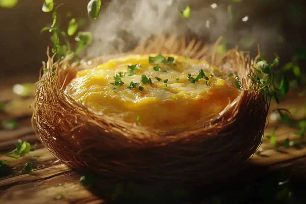 Potato Omelette Nest