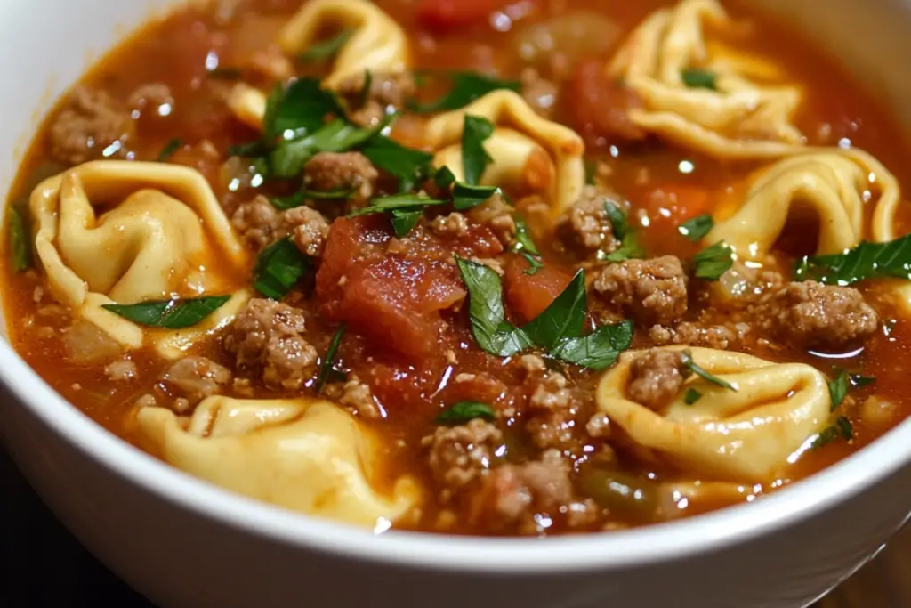 Sausage Tortellini Soup