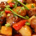 Sweet and Sour Pork Tenderloin