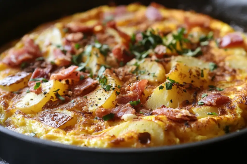 The Cozy Potato Omelette