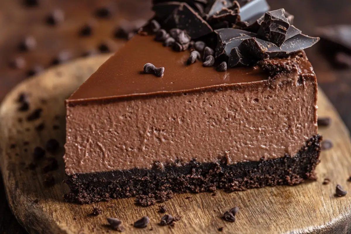 Triple Chocolate Fudge Cheesecake