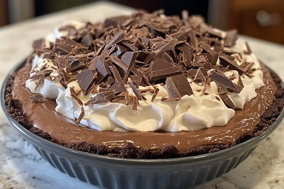 Ultimate Chocolate Cream Pie
