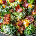 Broccoli Bacon Cheddar Salad Recipe