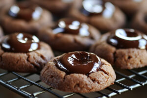 Chocolate Thumbprint Cookies Chocolate Thumbprint Cookies