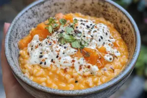Creamy Pumpkin Risotto