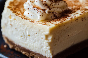 Eggnog Cheesecake Delight Eggnog Cheesecake Delight