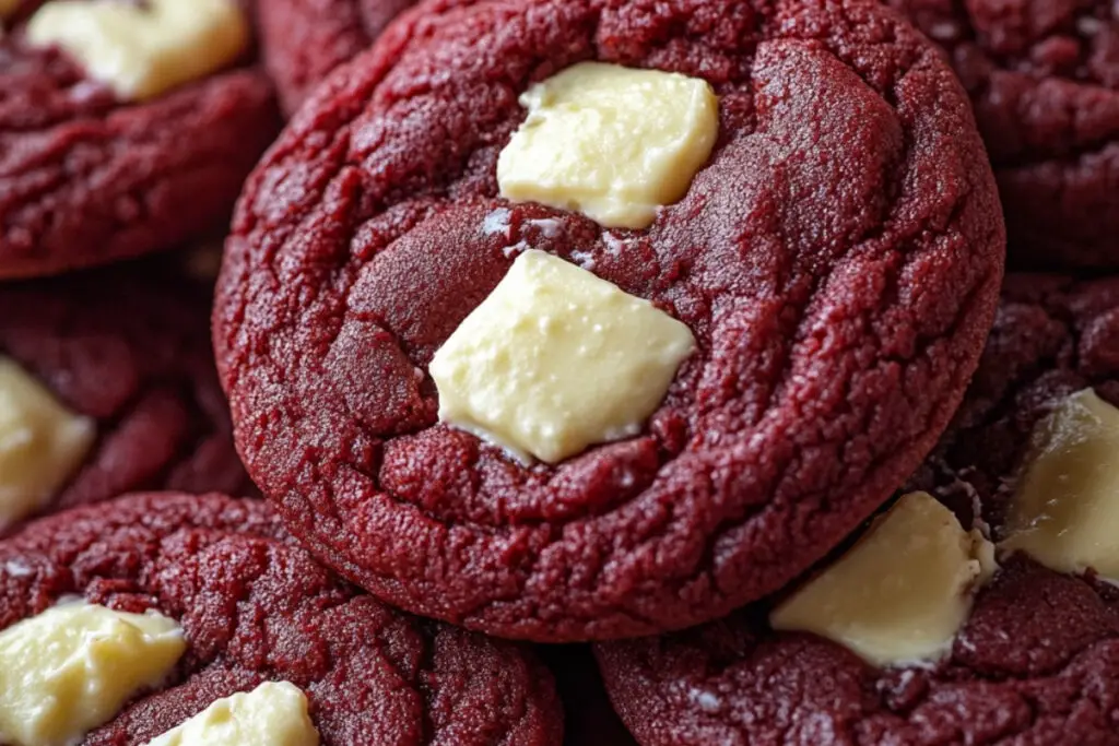 Red Velvet Cream Cheese Cookies