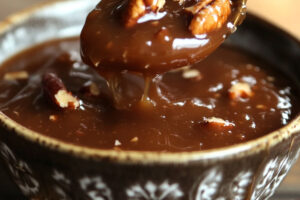 Southern Pecan Caramel Sauce Southern Pecan Caramel Sauce
