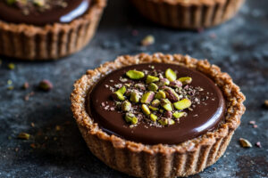 Tartelettes Pistache Chocolat Tartelettes Pistache Chocolat