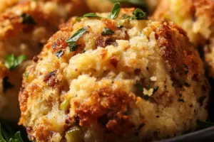 Turkey Stuffing Balls