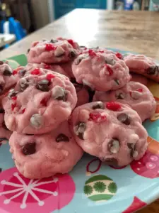 Cherry almond chocolate cookies a-photo-of-a-plate-of-pinkish-cookies-wi_pz3plmWVTuSJHLYwj7_RTw_D8SZPU_rTGC6TRKJq-LFZw (1)