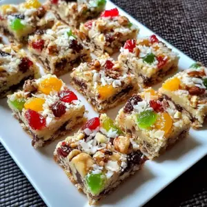 Fruit Cake 7-Layer Bars: A Festive Treat for All Seasons Fruit Cake 7-Layer Bars