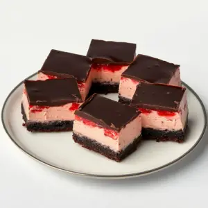 Maraschino Cherry Nanaimo Bars