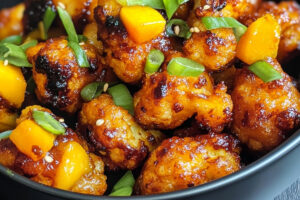 Baked Mango Tamarind Cauliflower Wings Baked Mango Tamarind Cauliflower Wings
