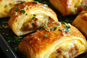 Breakfast Sausage Crescent Rolls Breakfast Sausage Crescent Rolls