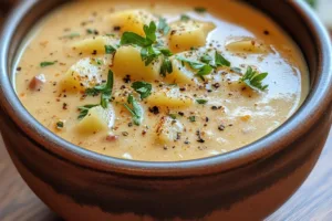 Crock Pot Cheesy Potato Soup Crock Pot Cheesy Potato Soup
