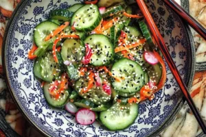 Easy Asian Cucumber Salad Easy Asian Cucumber Salad