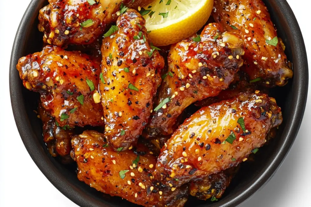 Honey Lemon Pepper Wings