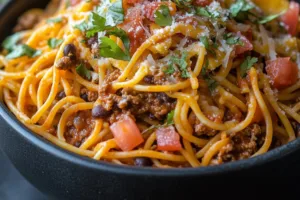 Taco Spaghetti Delight Taco Spaghetti Delight