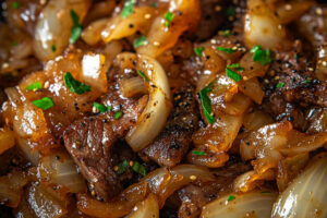 Sizzling Chinese Pepper Steak Onions Sizzling Chinese Pepper Steak Onions