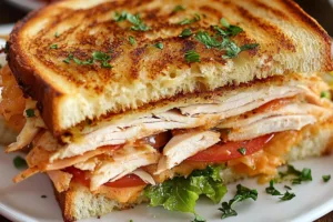 Classic Turkey Melt Sandwich Recipe Classic Turkey Melt Sandwich Recipe