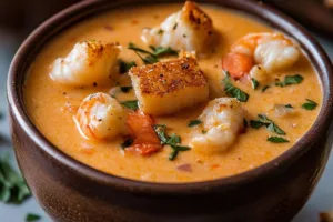 Crab and Shrimp Seafood Bisque