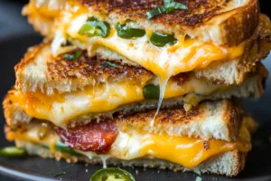 Jalapeno Popper Grilled Cheese Recipe Jalapeno Popper Grilled Cheese Recipe