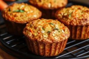Zucchini Carrot Oatmeal Muffins Zucchini Carrot Oatmeal Muffins