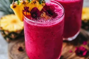 Hibiscus Tea Pineapple Smoothie Recipe Hibiscus Tea Pineapple Smoothie Recipe