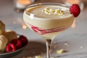 White Chocolate Raspberry Martini: A Decadent Cocktail Recipe White Chocolate Raspberry Martini