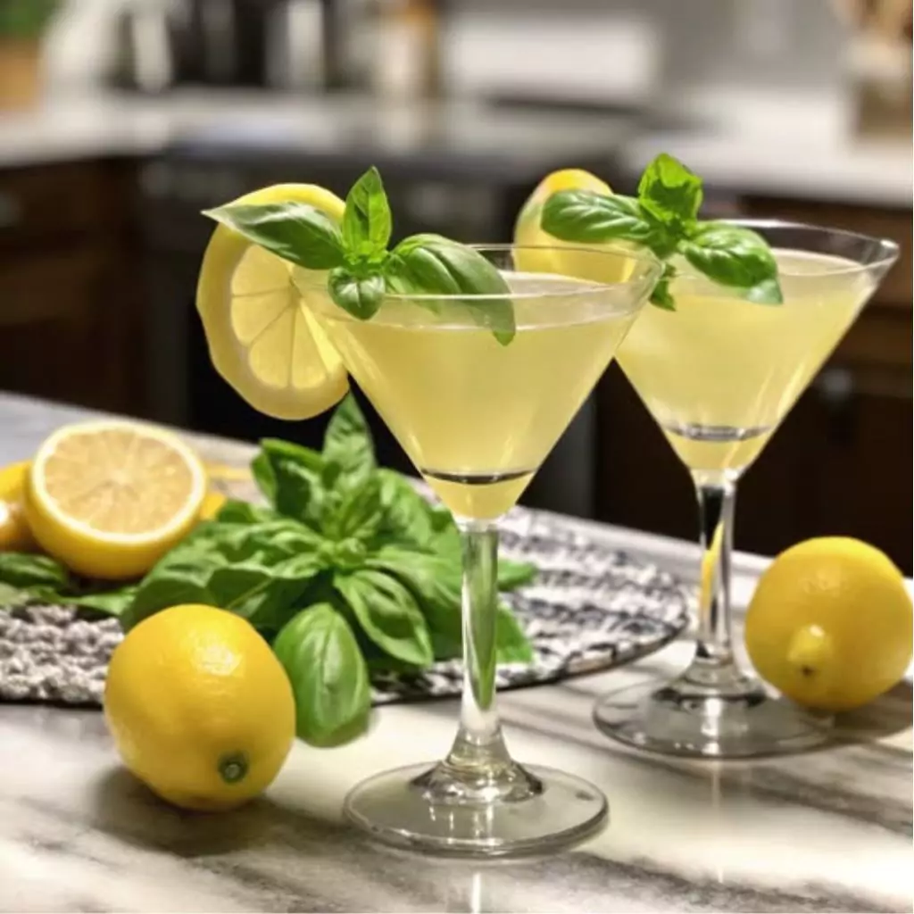 Lemon Basil Martini: A Refreshing Twist on a Classic Cocktail