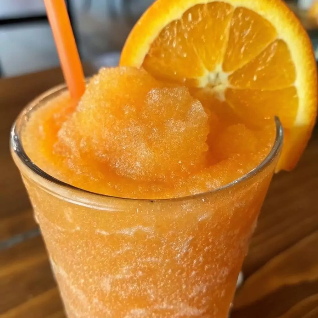 Orange Crush Vodka Slushies