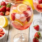 Strawberry Lemonade Sangria