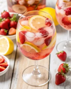 Strawberry Lemonade Sangria