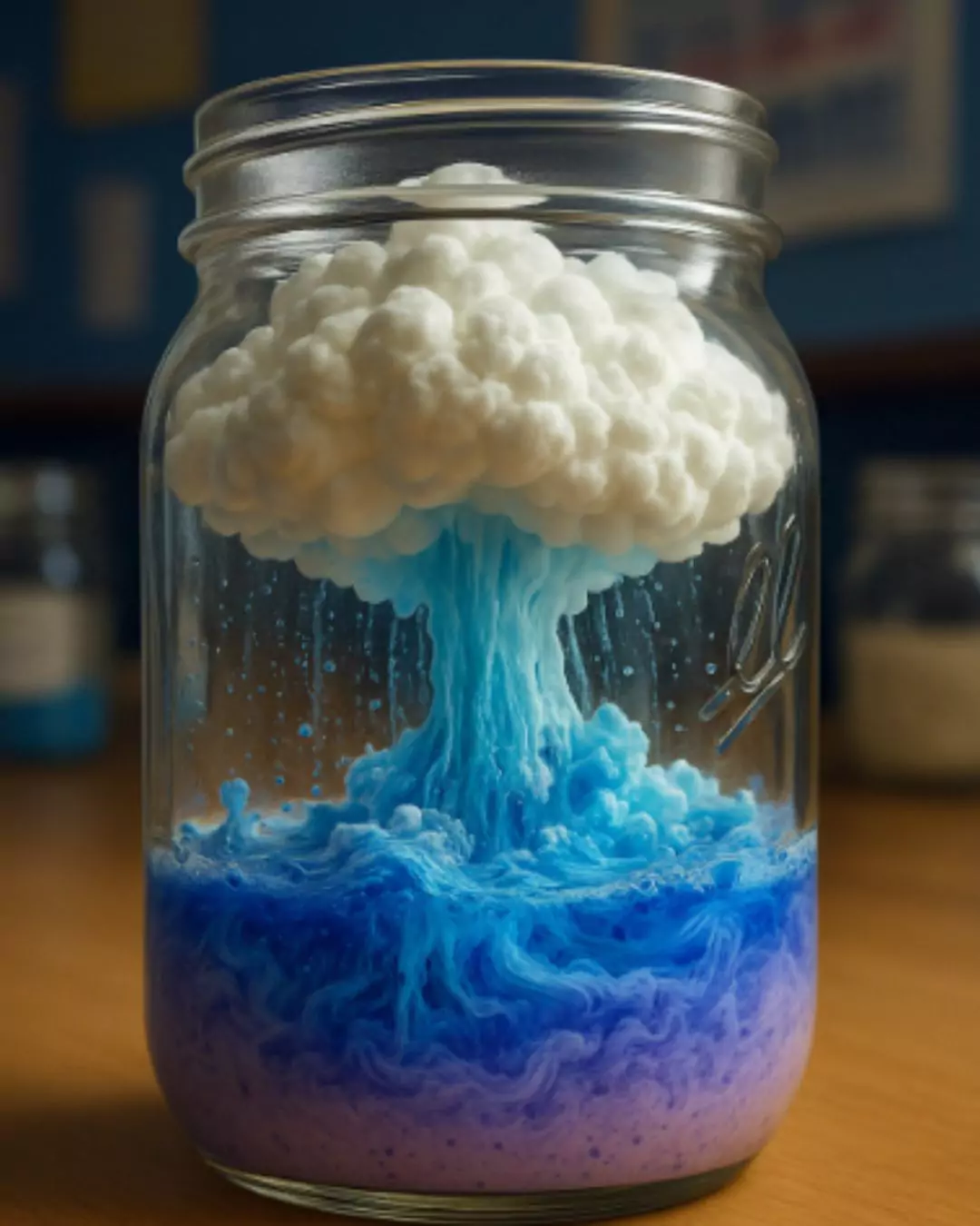 Rain Cloud in a Jar