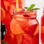 Southern Strawberry Sweet Tea