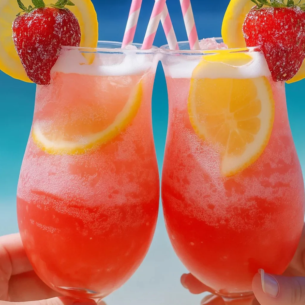 Strawberry Lemon Drop Lemonade