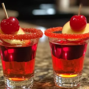 Candy Apple Bang Shots