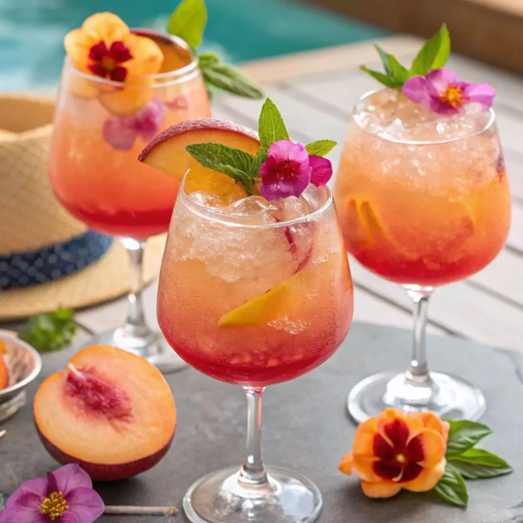 Pineapple Rum Punch with Mango
