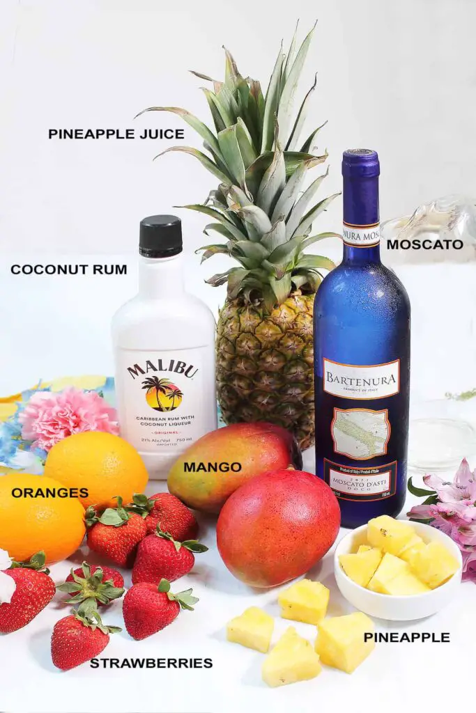 Ingredients-for-Shark Attack Sangria
