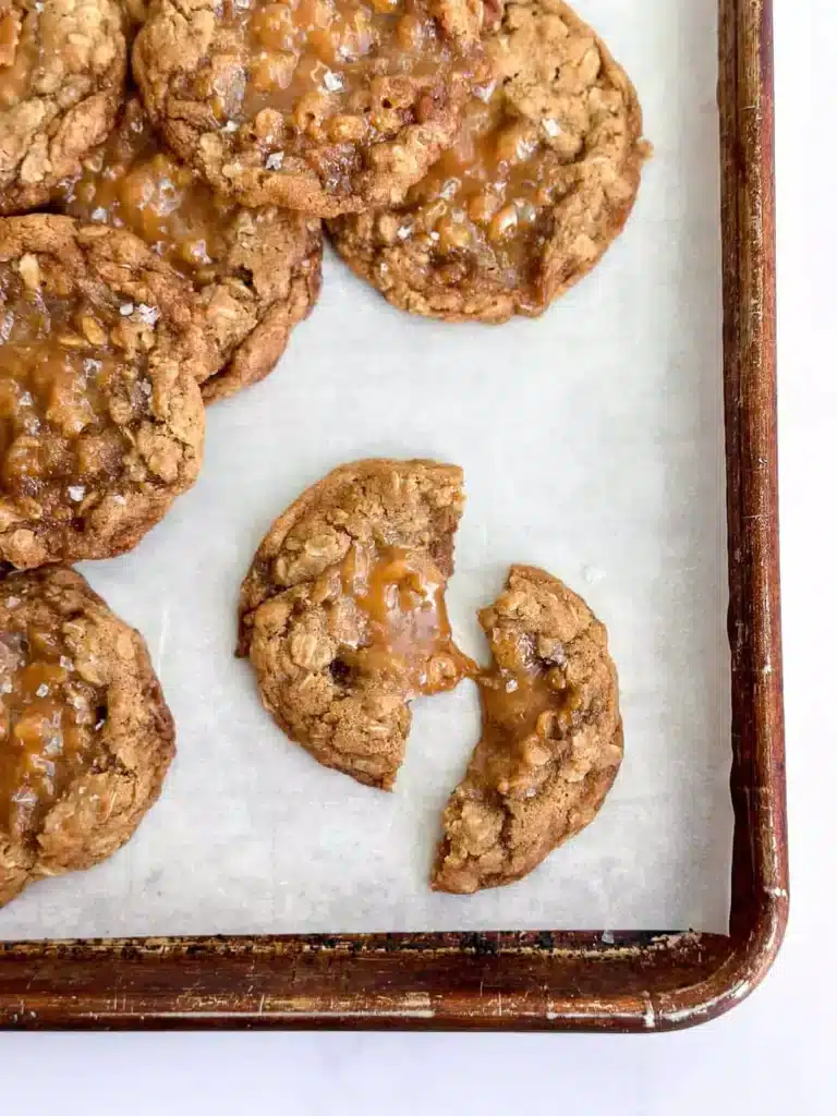caramel-oatmeal-cookies