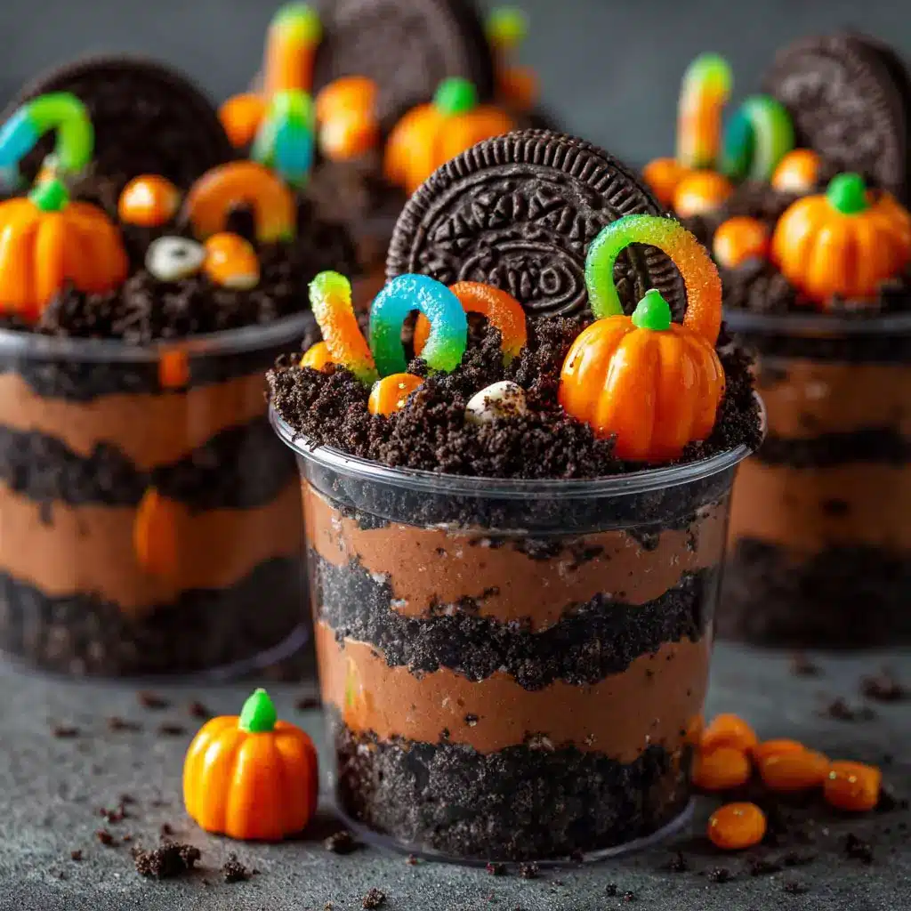 Halloween Graveyard Dirt Cups