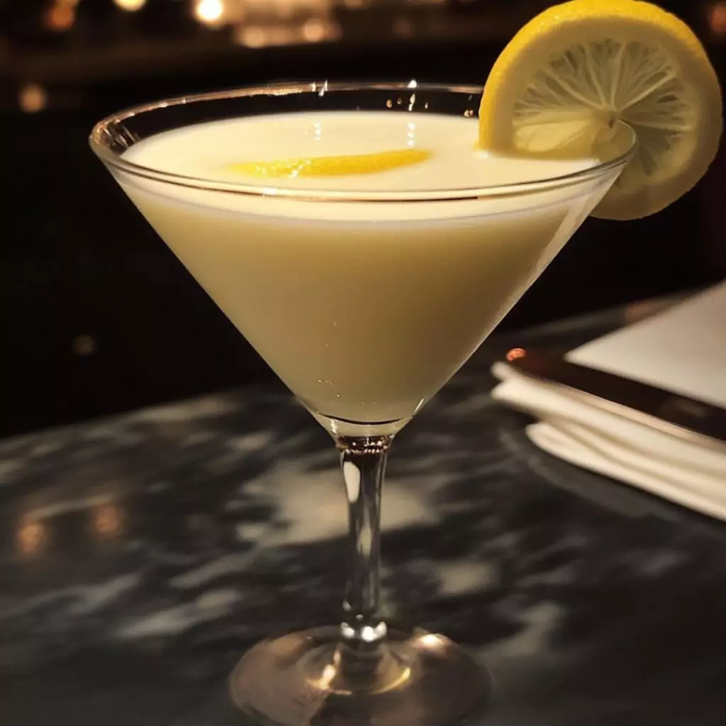 Italian Lemon Cream Martini