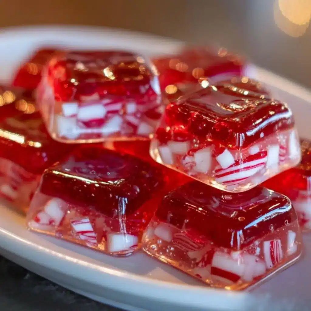 Candy Cane Fireball Gummies