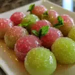 Watermelon Jolly Rancher Rum Bites