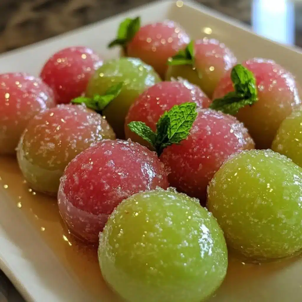 Watermelon Jolly Rancher Rum Bites