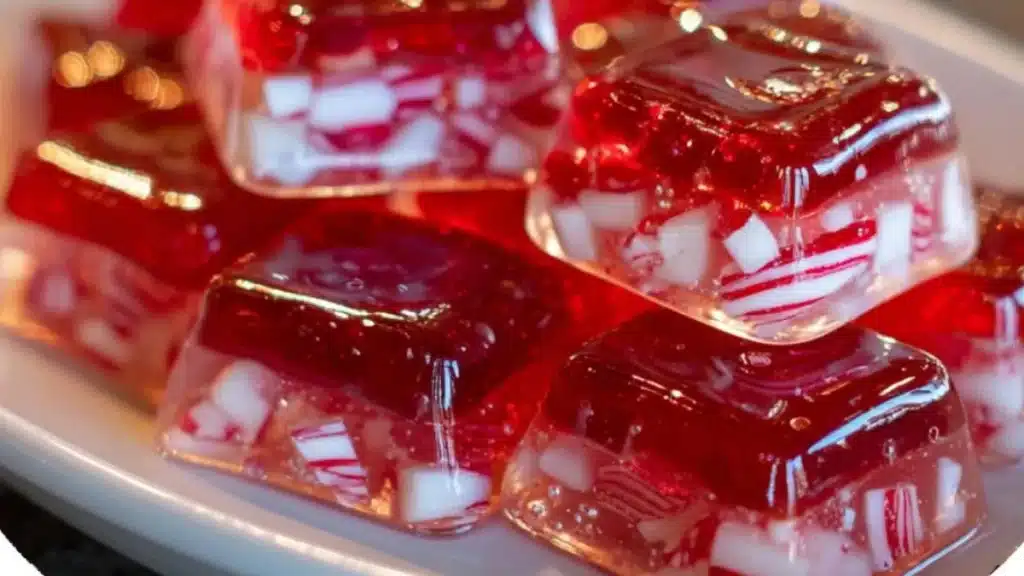 Candy Cane Fireball Gummies